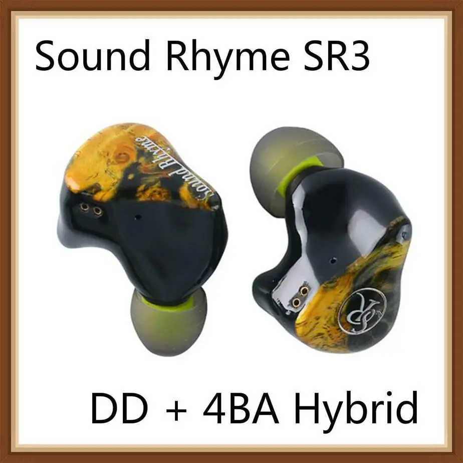 

Sound Rhyme SR-3 SR3 DD + 4BA гибридные сбалансированные арматурные 3D Hi-Fi музыкальные мониторы Аудиофильные музыкальные наушники-вкладыши