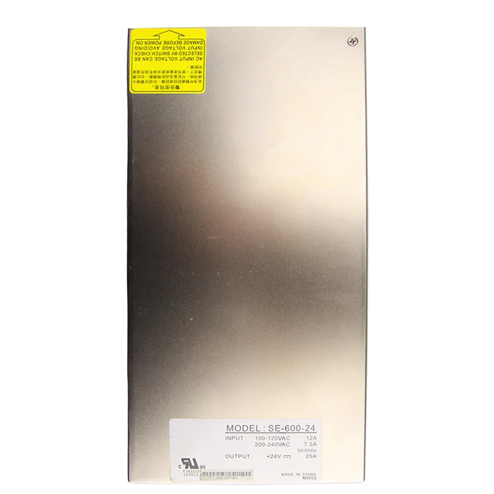 

Импульсный источник питания для MEANWELL SE-600-24 24 в 25 А 600 Вт