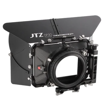 

JTZ DP30 Cine Carbon Fiber 4inch square Matte Box For Sony ARRI RED A7 A7S A7R2 A7RM2 A6500 A7000 GH4 GH5 GH6 FS5 C100 BMPCC