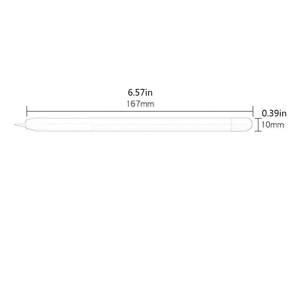 Stylus Cover Silicone Pen Case For Apple Pencil Color Matching Stylus Protective Case Non-slip Anti-fall Pen Cover