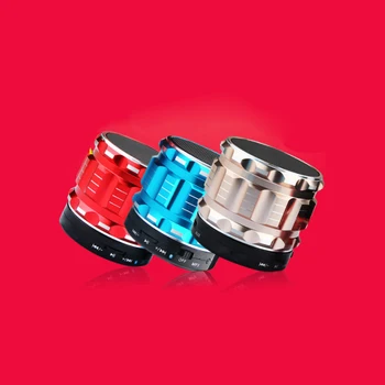 

Bluetooth Speaker Metal Wireless Mini Smart Portable Audio Subwoofer For Mobile Phones Tablets PC Outdoor Home Support TF U Disk
