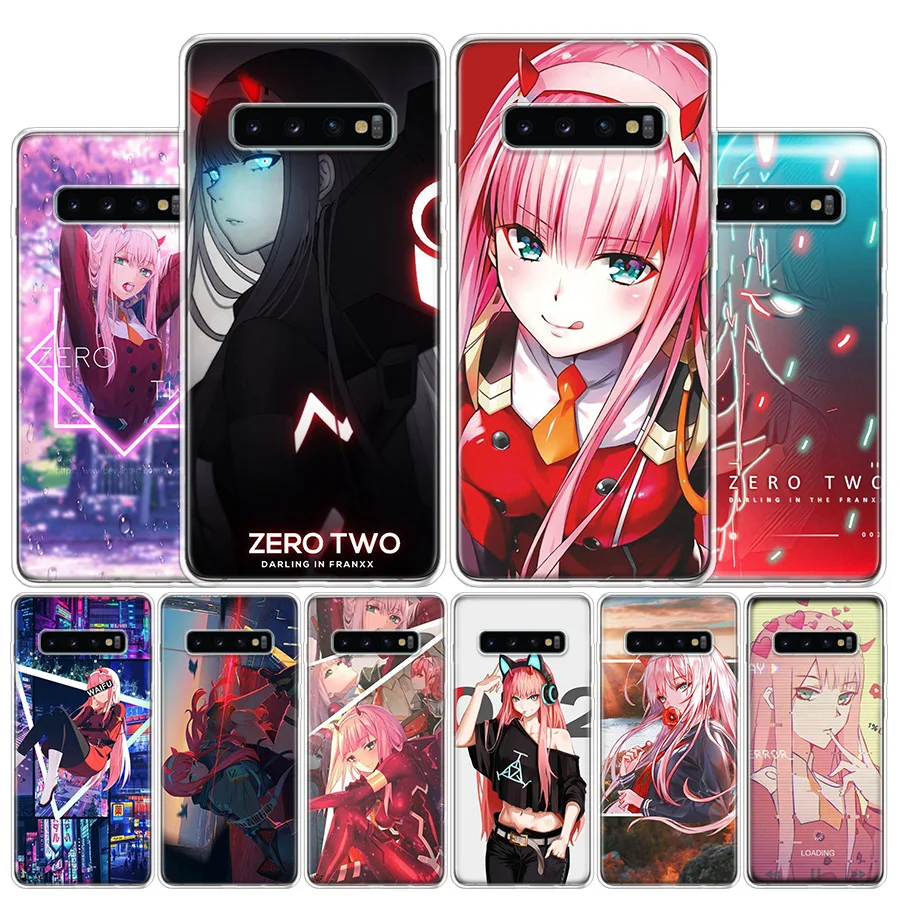 Darling In The Franxx ZERO TWO 002 Cover Phone Case For Samsung Galaxy S10 S20 Ultra Note 10 9 8 S9 S8 Plus Pro Lite S7 S6 J4 J6 | Мобильные