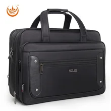 Качественный бизнес мужской 15,6 17 дюймовый ноутбук большой емкости водонепроницаемый дорожный плечевой ремень портфель