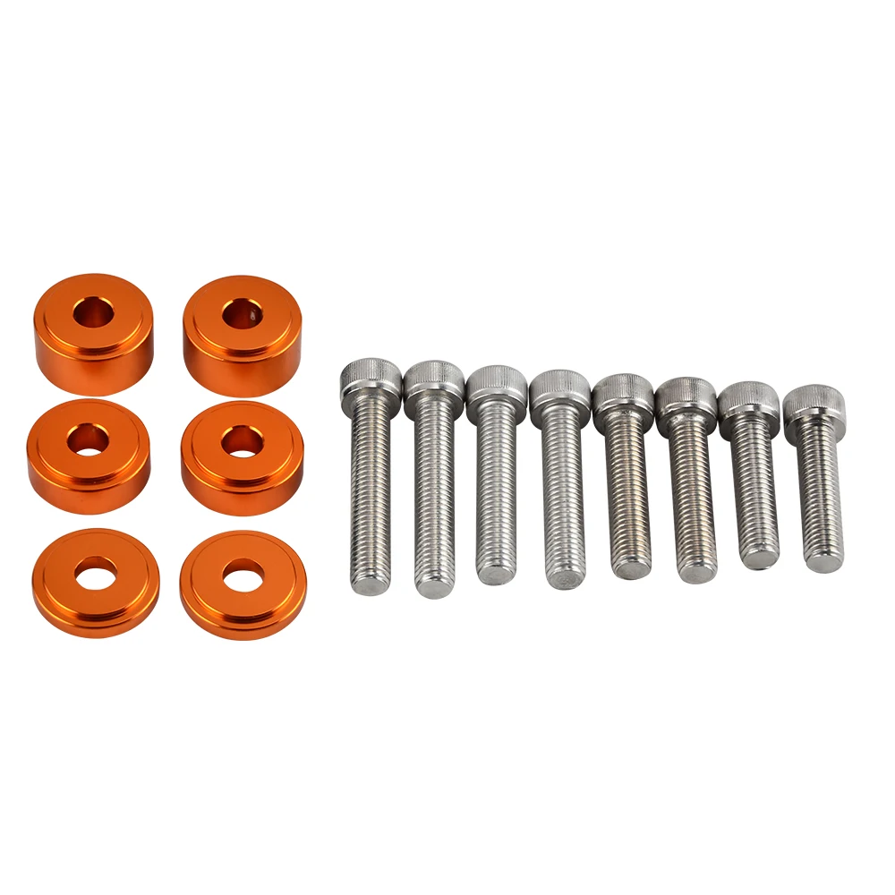 Orange NICECNC на руль мотоцикла или Riser для KTM 690 SMC-R SMCR для Husqvarna TC FC FX 125 250 350 450 300 - Цвет: Orange