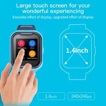 

4G Network A36E Wifi GPS SOS Smart Watch Kids Video call IP67 waterproof Smartwatch Boys Girl VS A36E Q90