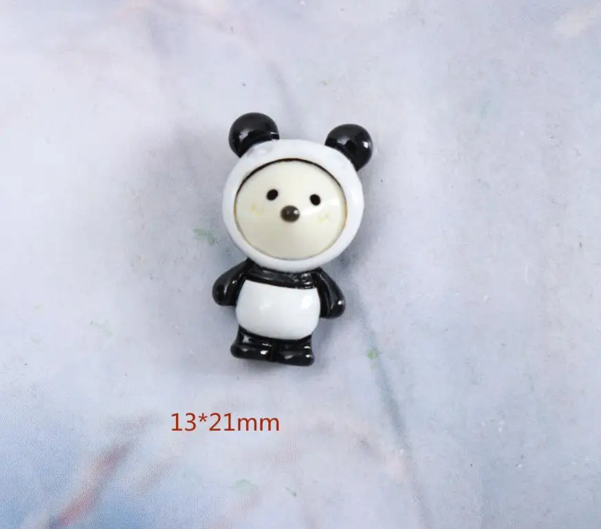 wholesale!Cartoon Resins Flatback Animal rabbit bee panda Cabochon Kawaii Cabochons DIY Scrapbook Hair Bows Center