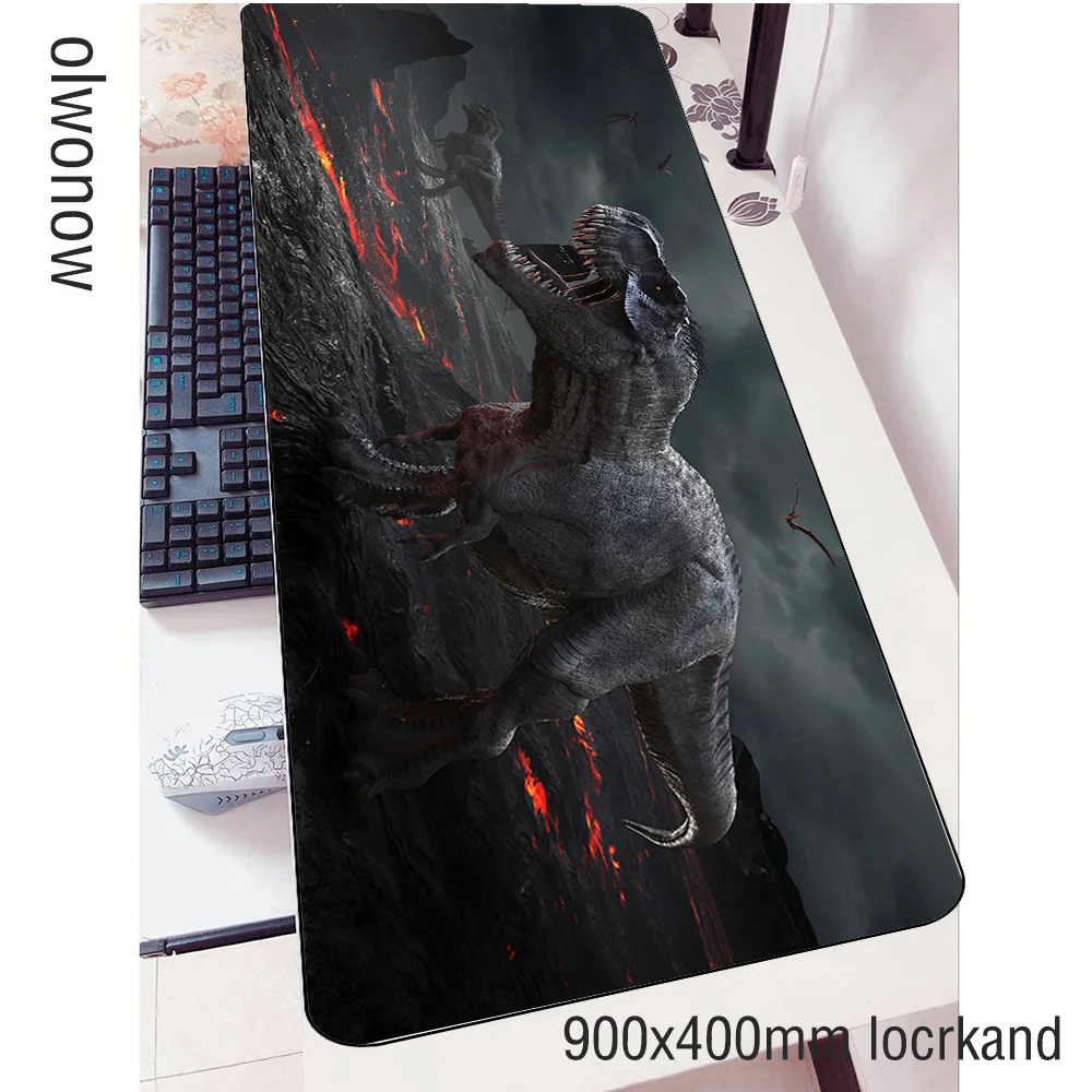 Коврик для мыши в виде динозавра, домашний геймер, HD узор, 90x40 см, notbook, коврик для мыши, игровой коврик для мыши, модный коврик для мыши, Настольный коврик, коврик для мыши