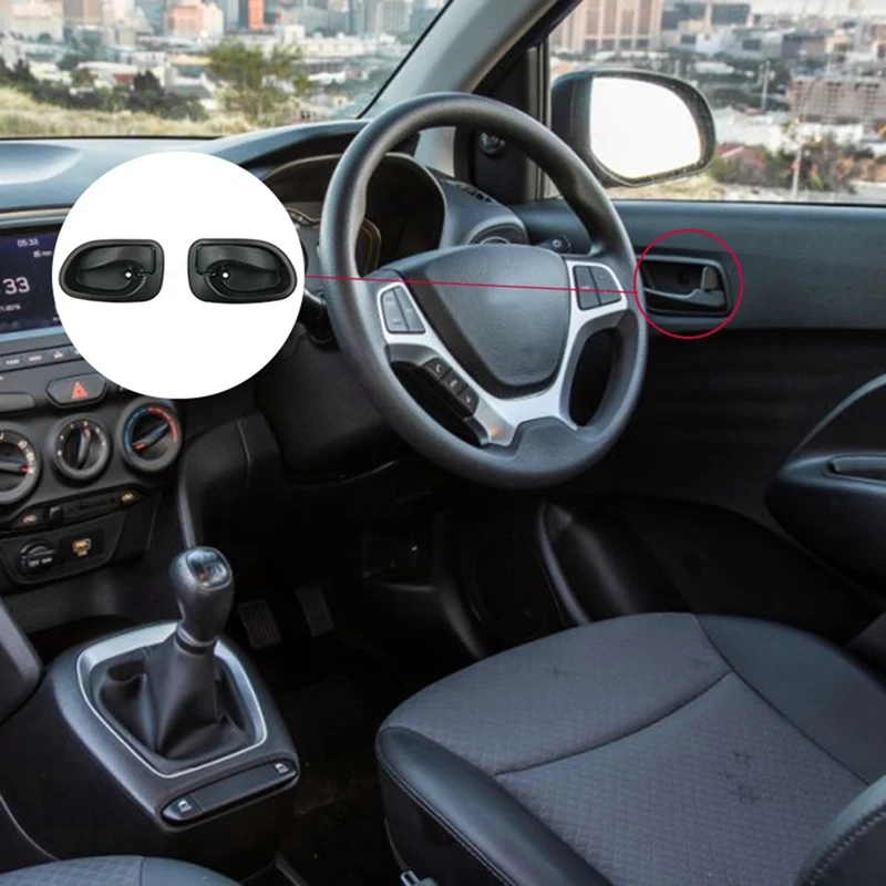 Передняя левая и правая дверная ручка для HYUNDAI ATOS 97 05 82610 22000 82620 2 шт.|Комнатные