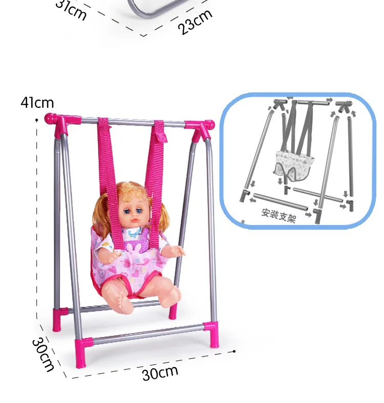 Mini Cart Supermarket Handcart Storage Trolley Toy Office Home Decor Wonderful Gift Toy for Children