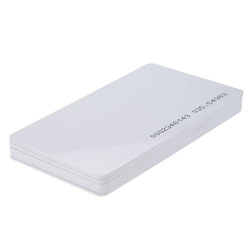 125 кГц бесконтактная RFID карта доступа к двери Wht 10 шт