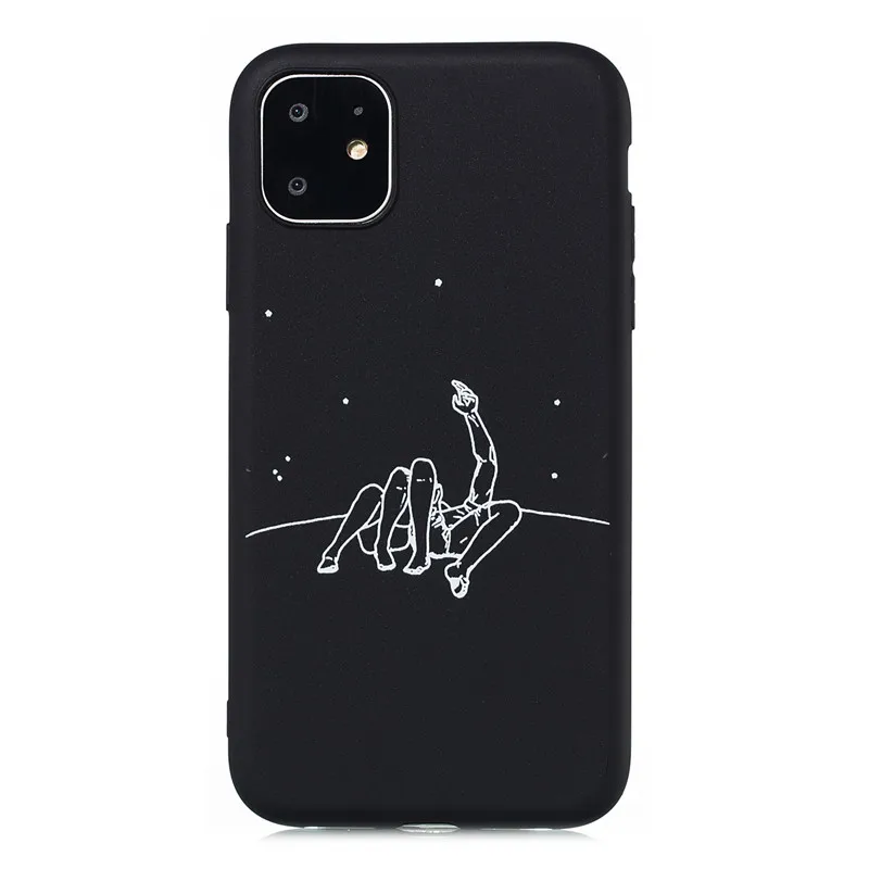 19 Абстрактный силиконовый чехол для Coque iphone XS Max X XR чехол мягкий TPU чехол для телефона s для iphone 7 8 6S 6 Plus 11 11 Pro Max чехол - Цвет: 19