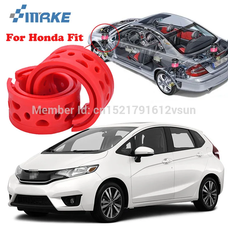 SmRKE для Honda Fit высокого качества спереди/сзади Авто Амортизатор Весна Бампер мощность подушки буфера