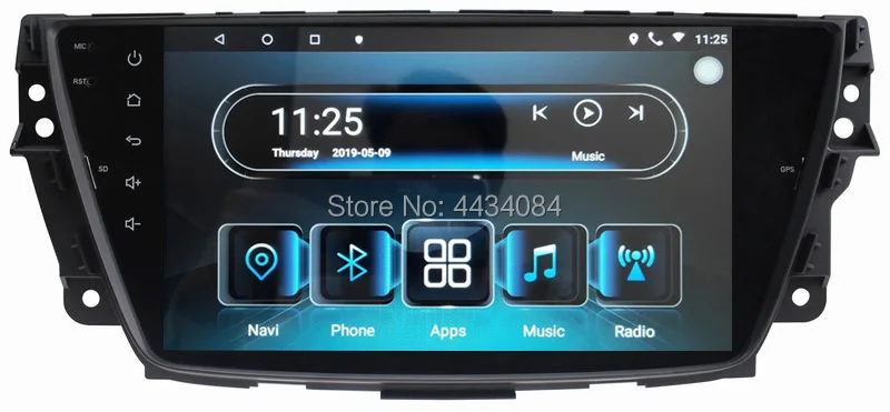 Ouchuangbo Автомобильный мультимедийный аудио bluetooth для MG GS поддержка 4 ядра USB wifi 1080P видео Система android 8,1