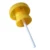 Fruit Fly Trap Killer Plastic Yellow Drosophila Trap Flypaper Insect Pest Control For Home Farm Orchard 6 * 6 * 2cm