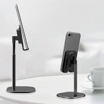 

Flexible Portable Holder Stand For Mobile Phone/Tablet Desktop Pad Universal Desk Telescopic Cell Phone Holder Stand