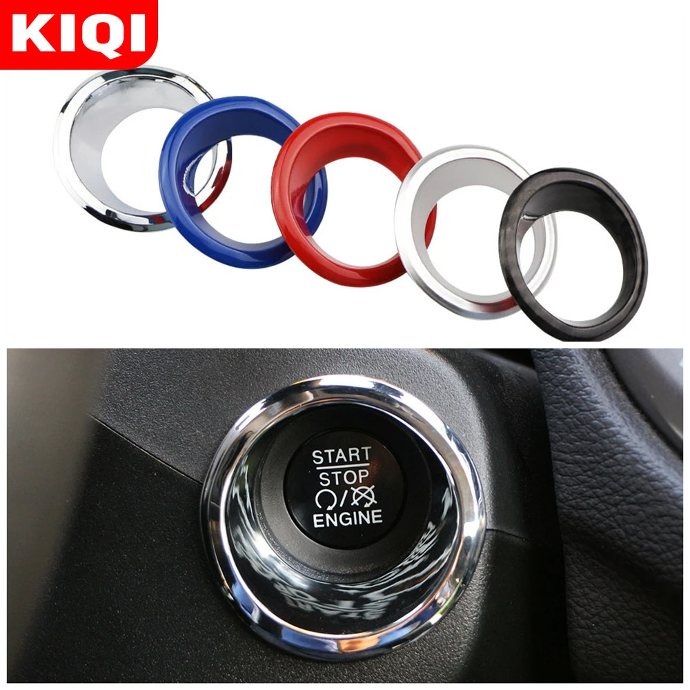 Auto Engine Start Stop Decoration Interior Ring Decal Vehicle Engine Ignition Button Key Knobs Sticker for BMW 3 Series E90 E92 E93 2008-2012 Multicolor FunDiscount Carbon Fiber Ring for Car Decor