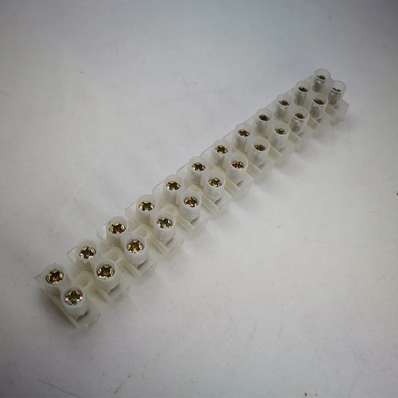 3 шт./лот винтовой клеммный барьер разъем Электрический провод 2 ряда 12 положения