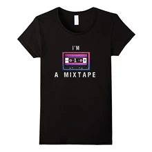 Женская футболка с надписью «My mixtaps», «bixtape», «I'm A Mixtape»