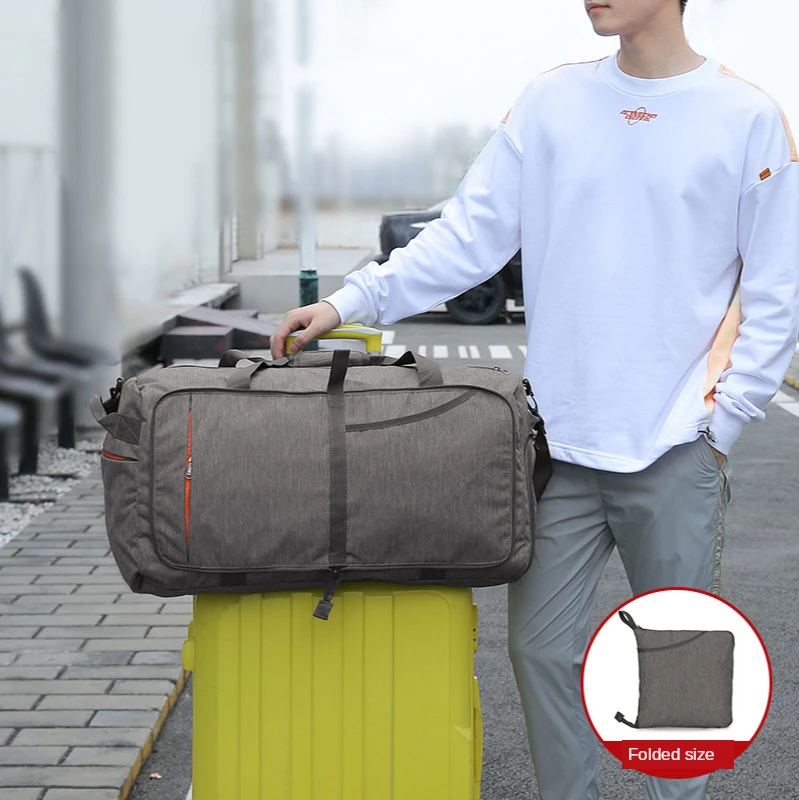 

Large Capacity Clothes Organizer Home Necessaire Storage Bag Wardrobe Closet Pouch Portable Trolley Suitcase Bag Accessories