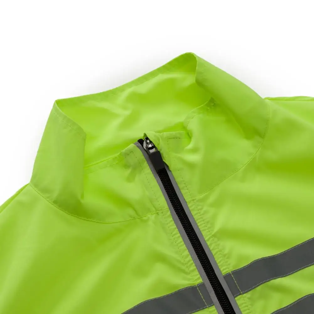 S-XXL, защищающий от ветра светоотражающий жилет для бега, езды на велосипеде, езды на мотоцикле, MTB, велосипедная одежда, куртка без рукавов
