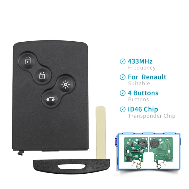 Renault Keyless Go Felár Mitsubishi