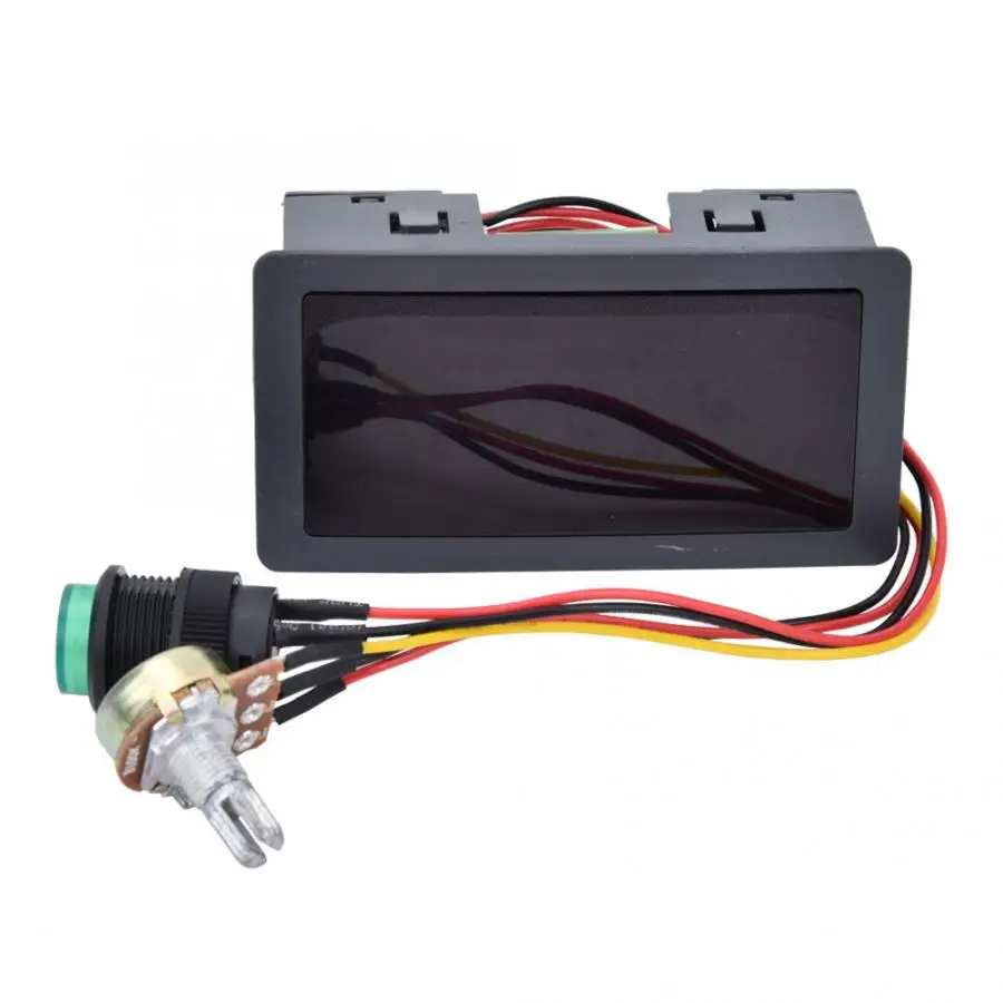 DC 6-30V CCM5D PWM DC контроллер двигателя Цифровой дисплей бесступенчатый переключатель