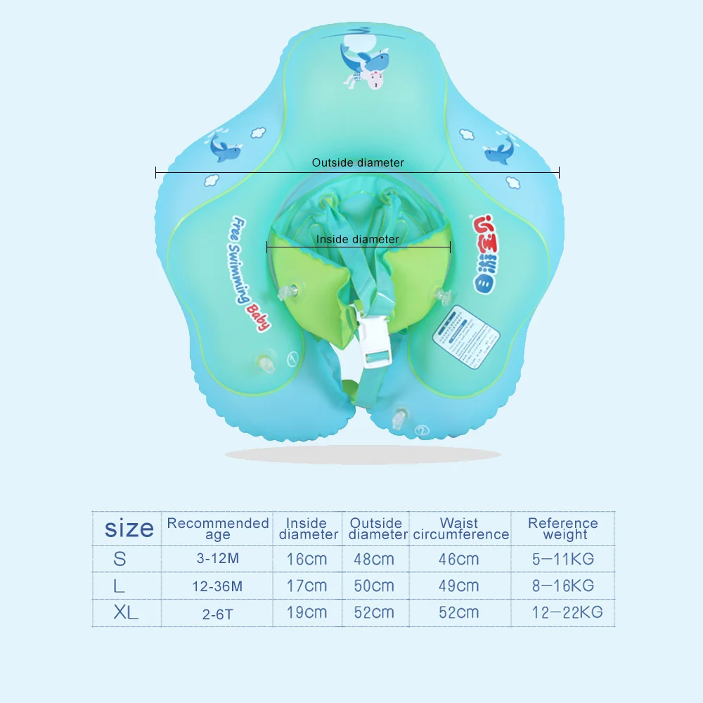 Плавательный круг Безопасный детский надувной круг младенец плавать мин круг плавающий плавательный бассейн аксессуары надувная, двойная плот кольцо игрушка