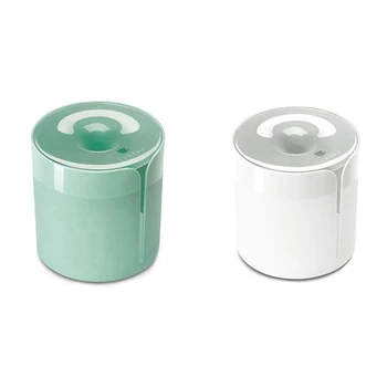 

2 Pcs Toilet Paper Holder Free Punched Roll Paper Tray Waterproof Bathroom Tissue Boxes Green White