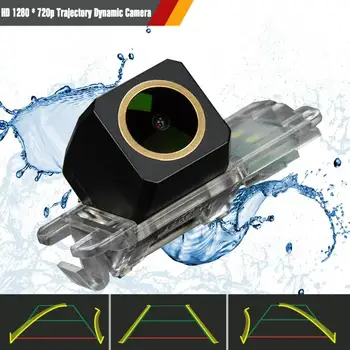 

HD 1280x720p Golden Camera Rear View Backup Camera Trajectory Dynamic Parking Line for FORD Galaxy Mondeo MK2 MK3 MK4 FIESTA MK6