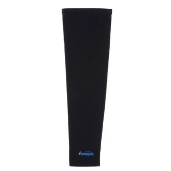 

High Elastic Compression Leg Sleeve, Sport Football Basketball Cycling Strech Leg Knee Long Sleeve - Black