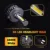 Infitary H4 H7 СВЕТОДИОДНЫЕ Фары Автомобиля Лампа 12000LM 6500K H1 H3 H13 H27 880 9005 HB3 9006 HB4 9007 Мини Авто Туман 12 В Фара