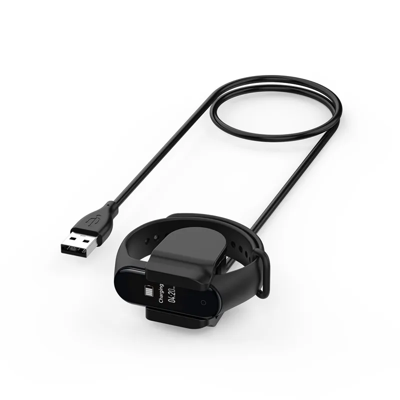0,3 м/1 м usb кабель для зарядки для Xiaomi Mi Band 4 сменный Шнур зарядное устройство адаптер для зарядки быстрее зарядный кабель дропшиппинг