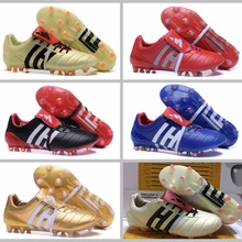 Футбольные бутсы для улицы Хищник мания Шампань FG Обувь Высокое качество дешевые футбольные бутсы черные золотые красные мужские футбольные бутсы