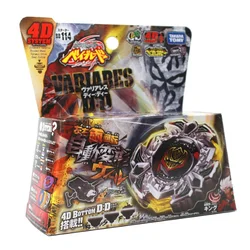 Beyblade Burst Turbo Takara Tomy, en alliage, Version japonaise, tournage en métal BB114 Variares combat Beybalde avec lanceur D:D jouets 