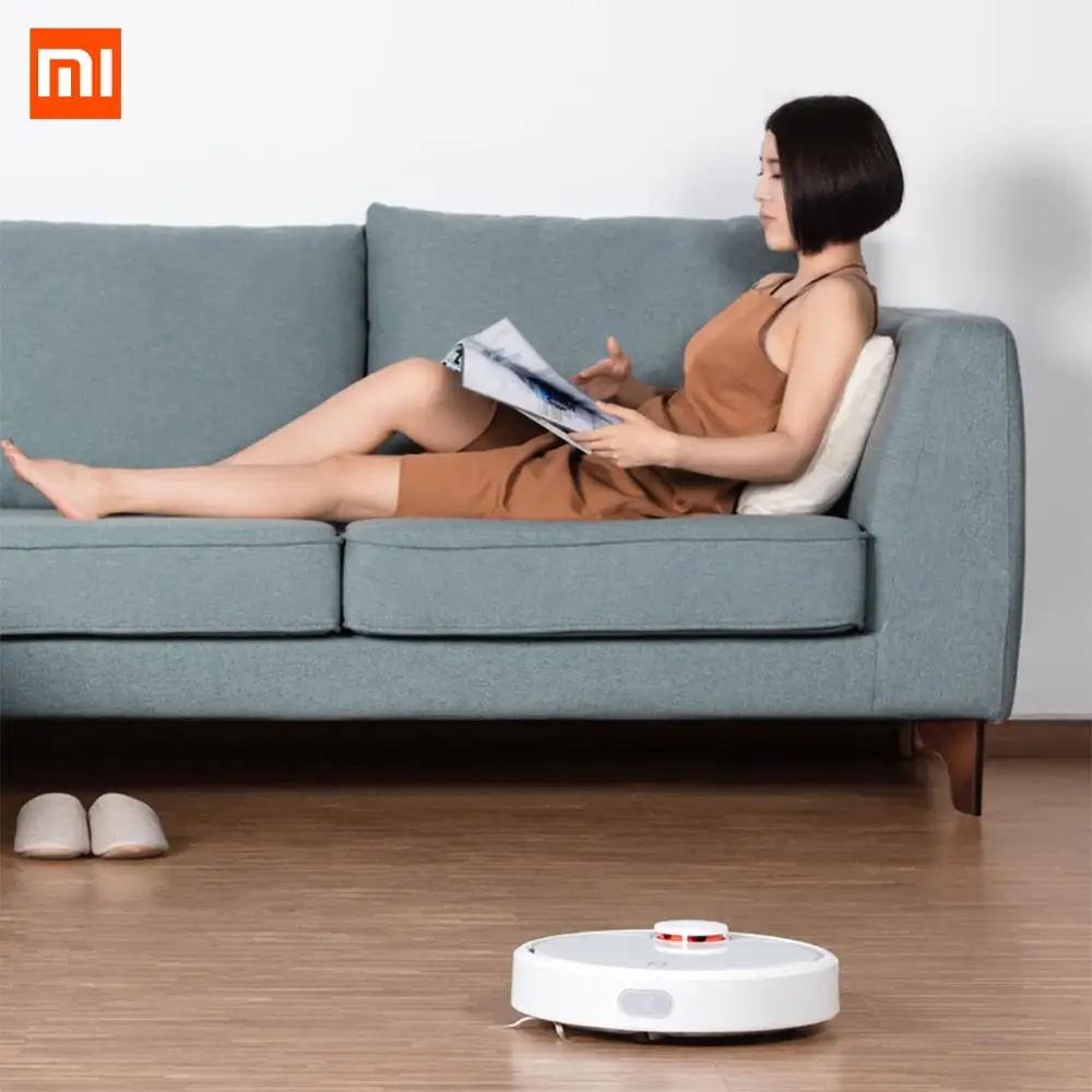 Xiaomi mi робот пылесос для дома автоматический подметальный заряд пылеочиститель умный плановый mi jia приложение дистанционное управление