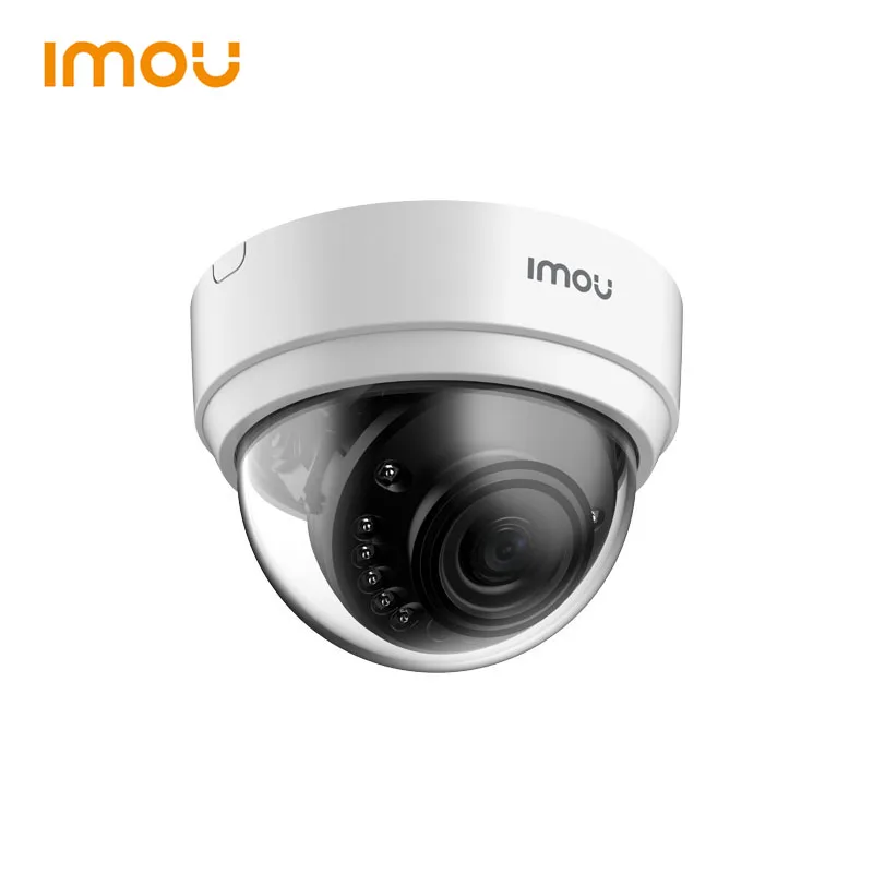 Dahua 4MP QHD домашняя купольная ip камера Wi Fi и Ethernet уведомления о подключении 20 м