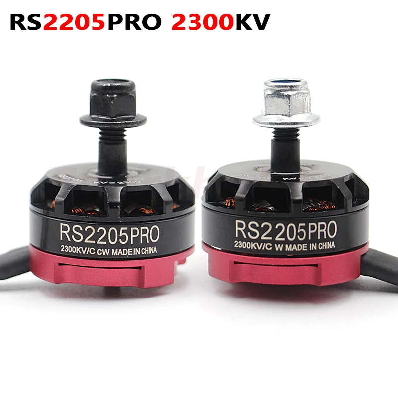 Новый бесщеточный двигатель Sparkhobby RS2205PRO RS2205 2205 2300KV CW CCW FPV 3-4S Lipo 5 мм вал 16x19