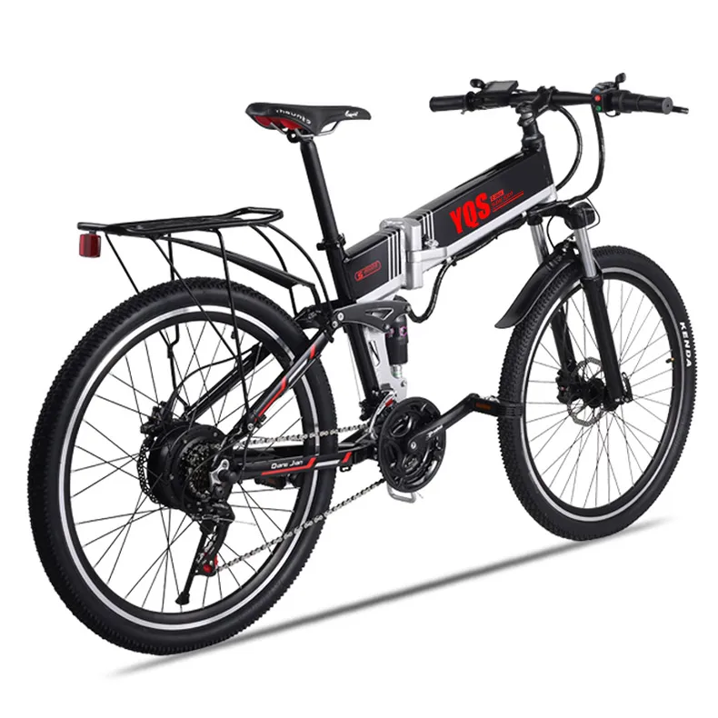 Sale YQS Electric Bike  500W 110KM 21Speed 40km/h battery ebike electric 26" Off road electric bicycle bicicleta 6