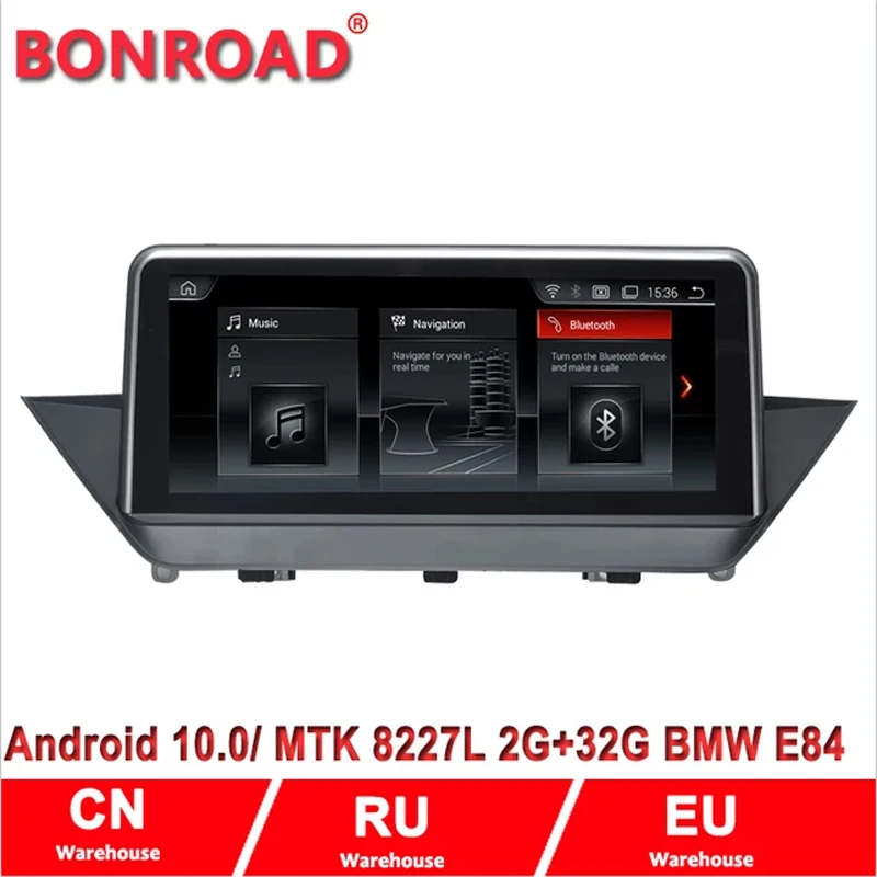 Автомобильный DVD-проигрыватель Bonroad iDrive стерео-проигрыватель на Android 10 с экраном 25
