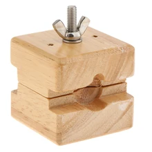 Деревянная коробка для часов держатель для фиксации база часы Pocketwatch инструмент для ремонта часов аксессуары