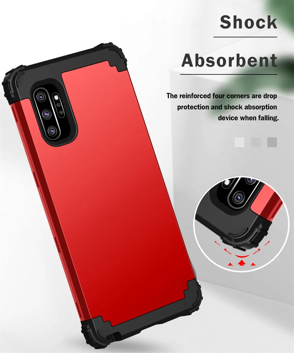 

Four Corners Drop PC Case Cover For Samsung Galaxy Note 10Plus 6.8inch Y20