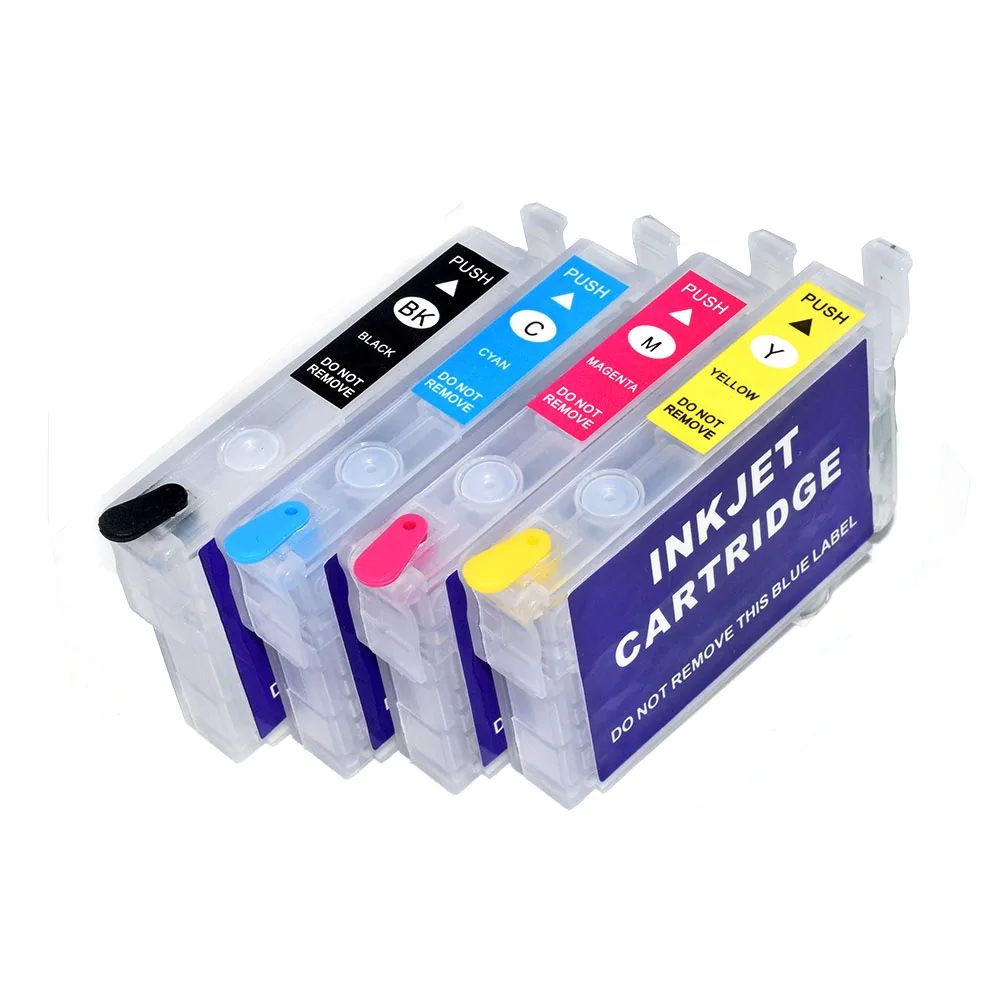 Cartucho de tinta de repuesto T0711 T0714 con Chip ARC, para impresora Epson  Stylus SX218, SX215, SX210, SX205, SX200|Cartuchos de tinta| - AliExpress