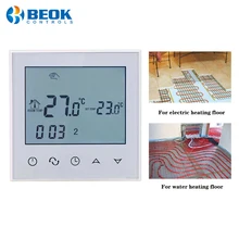 Умный комнатный термостат для электрического теплого пола и водяного теплого пола, регулятор температуры 220-240 В