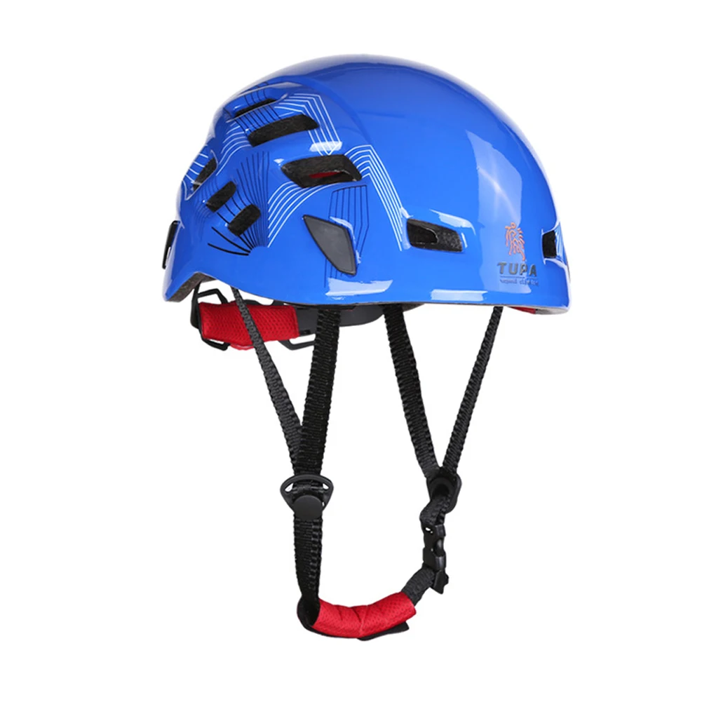 Синий Профессиональный щит скалолазание Катание на коньках Спорт на открытом воздухе защита головы горный Регулируемый шлем велосипедный противоударный защитный - Цвет: Синий