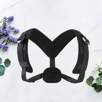 

1PC Hook and Loop Breathable Practical Adjustable Hunchback Corrector Back Strap Back Straightener for Men