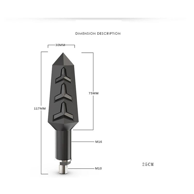 Струящиеся Светодиодные поворотники мотоцикла для Suzuki Dl650 Msx125 Yamaha Tdm 850 F800R светодиодный индикатор мотоцикла Mt03