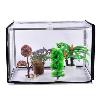 

Multifunctional Warm House Small Plants Greenhouse Protect Box Rainproof Plant Pot Cover Flower Shelter Plant Grow Tents