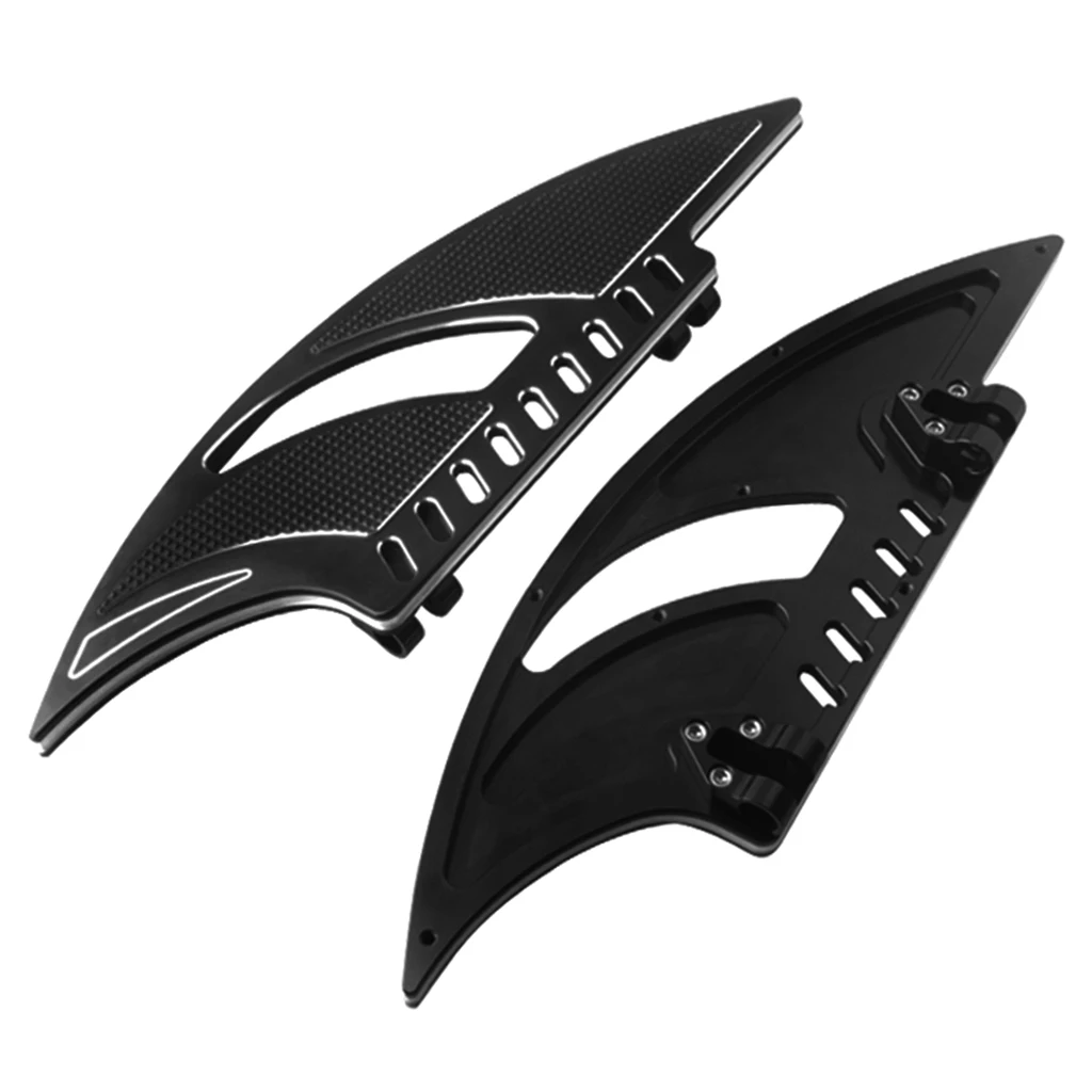 Мотоциклетные подножки Rider подножки педали для Harley(черный, 19,29x0,5x0,19 дюйма