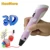 HooMore 3D Printer Pen Children DIY Printing Pencil With 1.75 mm PLA Filament Refill Creative Toy Birthday Gift For Kids Design