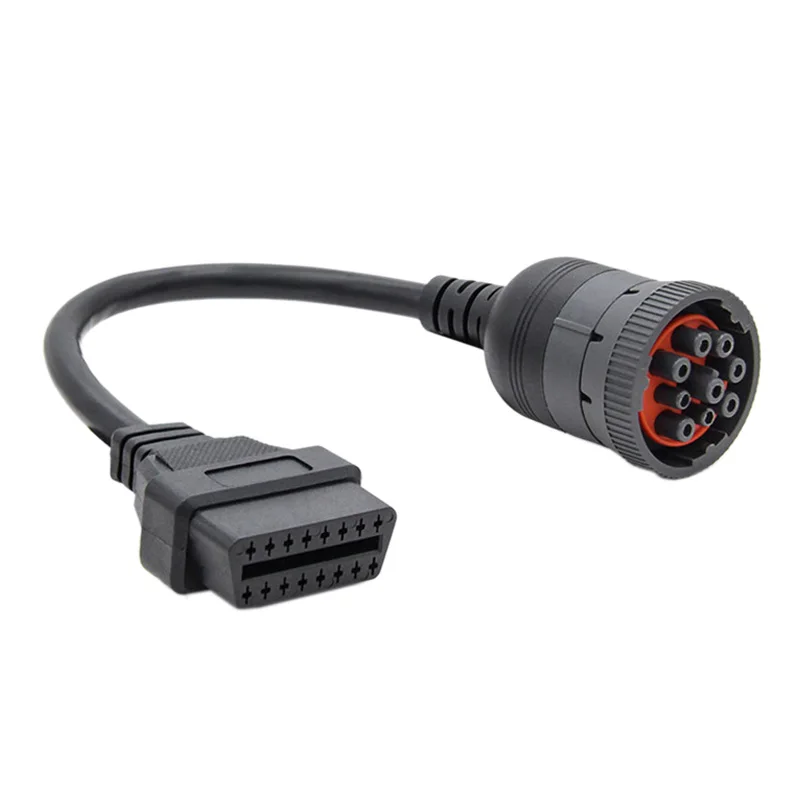 Грузовик кабель OBD1 к OBD2 Кабель-адаптер для J1939 9Pin женский OBD2 16Pin женский автомобиль